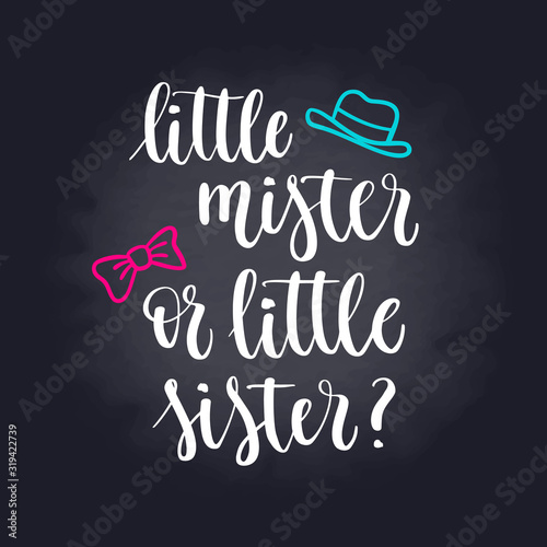 Pregnancy handwritten calligraphy vector phrase. Maternity quote lettering.