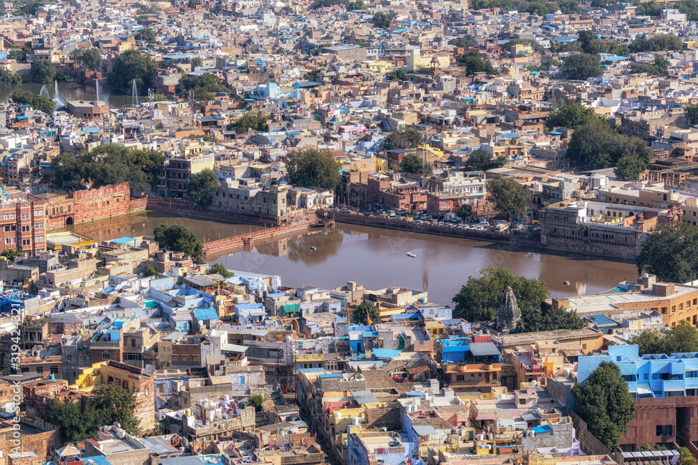 Jodhpur gulab sagar lake view