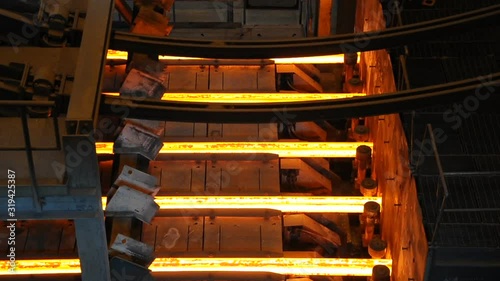 industrial interior of an old factory