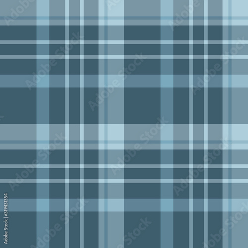 Seamless pattern in lovely cold grey colors for plaid, fabric, textile, clothes, tablecloth and other things. Vector image.