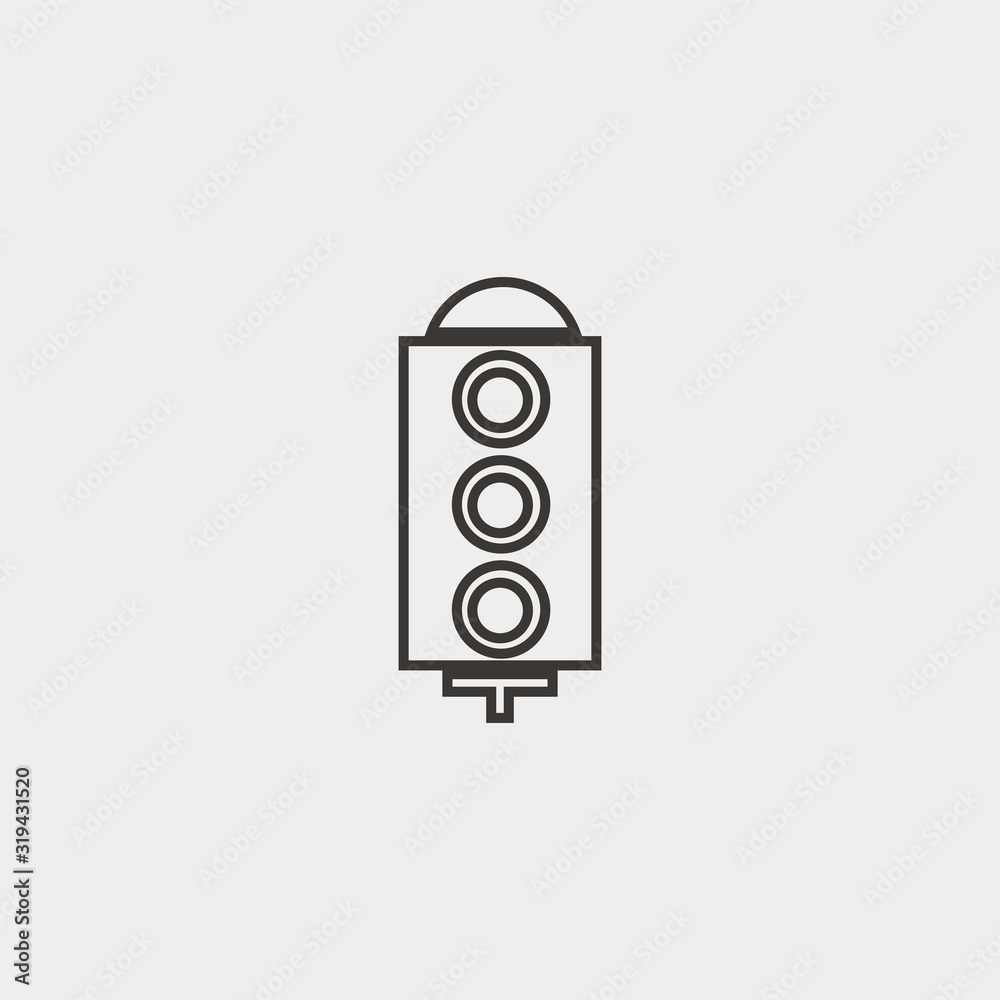 traffic lights icon vector illustration symbol for website and graphic design traffic lights icon vector illustration symbol for website and graphic design