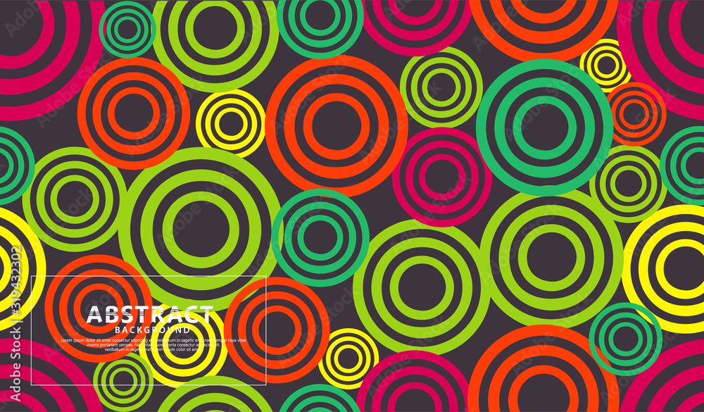 colorful modern geometric abstract background