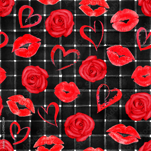 Vintage background with wat...