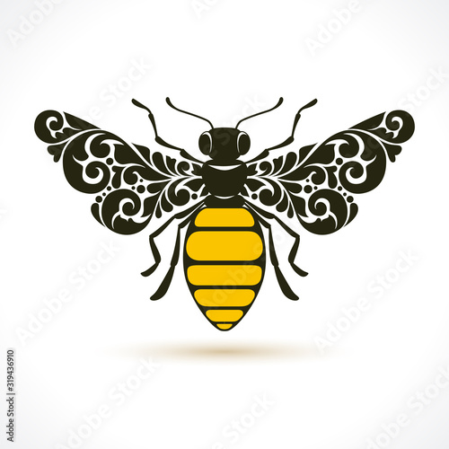 Vector illustration bee