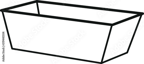 Aluminum perforated bun sheet pan icon