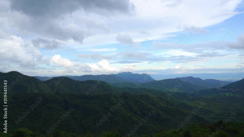 Scenic view of mountains viewpoint at khao kho, Phu Thap Boek, Phetchabun, Thailand. Scenic view of mountains viewpoint at khao kho, Phu Thap Boek, Phetchabun, Thailand.