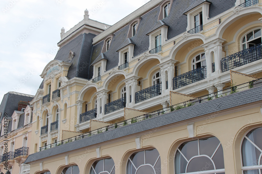 hotel in cabourg in normandy (france)