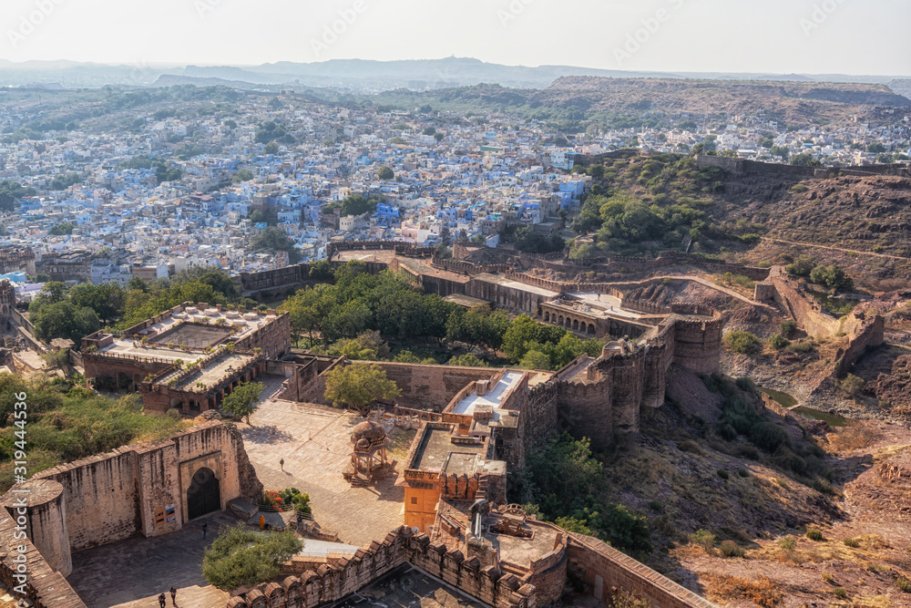 mehrangarh fort and jodhpur view