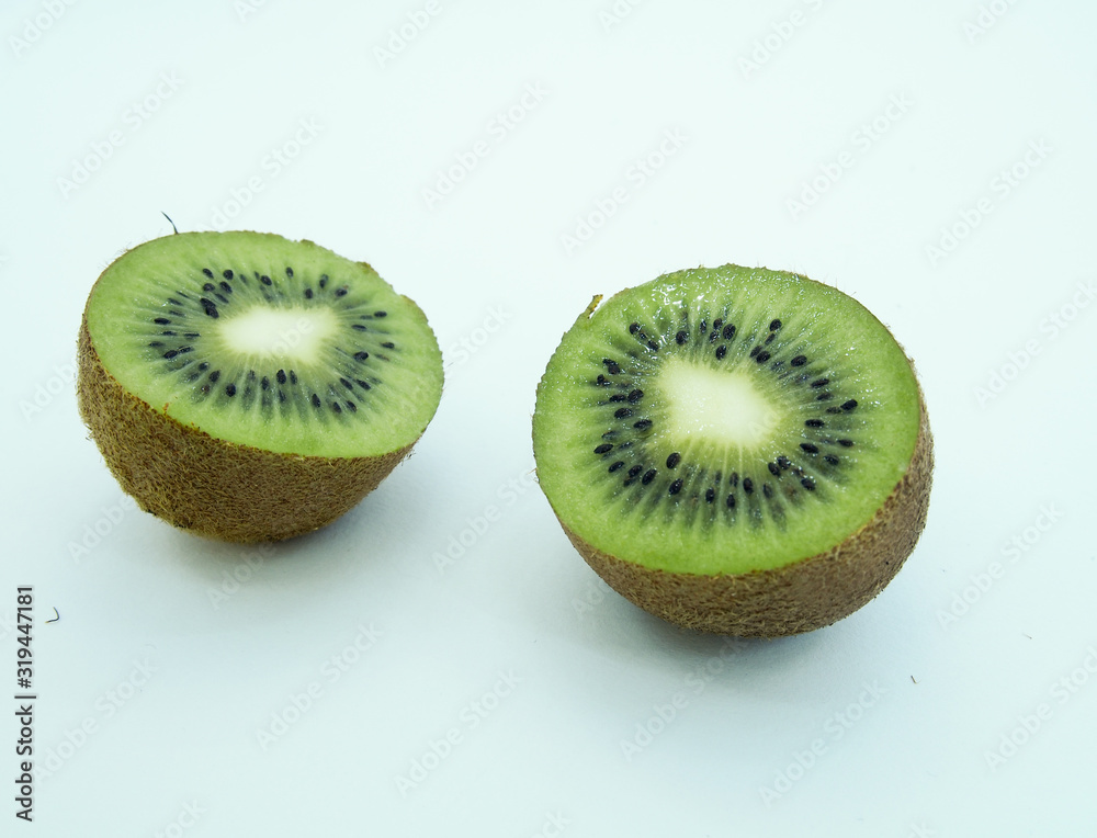 kiwi isolated on white background kiwi isolated on white background