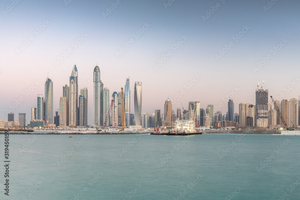 Fototapeta premium more and more buildings