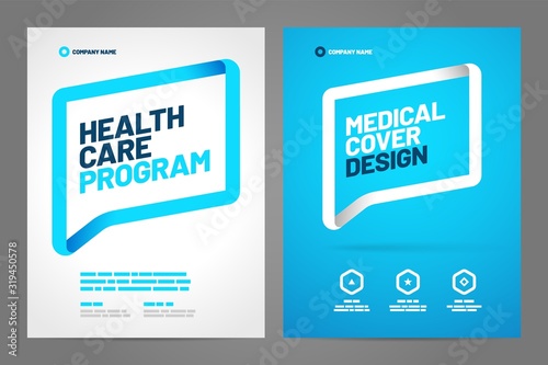 Layout template, brochure background. Vector design. A4 size for poster, flyer or cover.