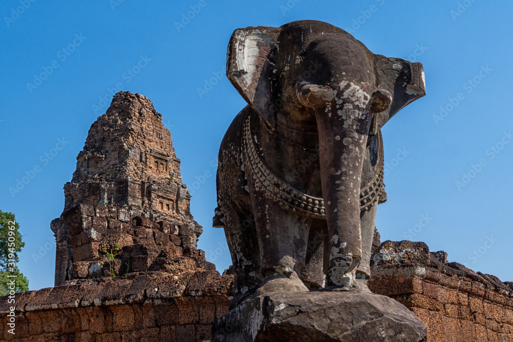 Die Tempelanlage Östlicher Mebon in Kambodscha