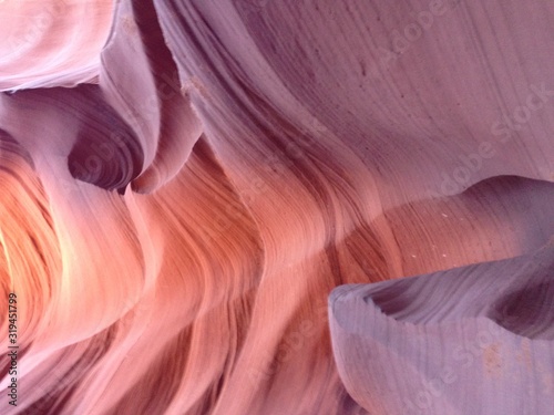 Sandstone Rock Formations, Lower Antelope Canyon, Page, Arizona, USA