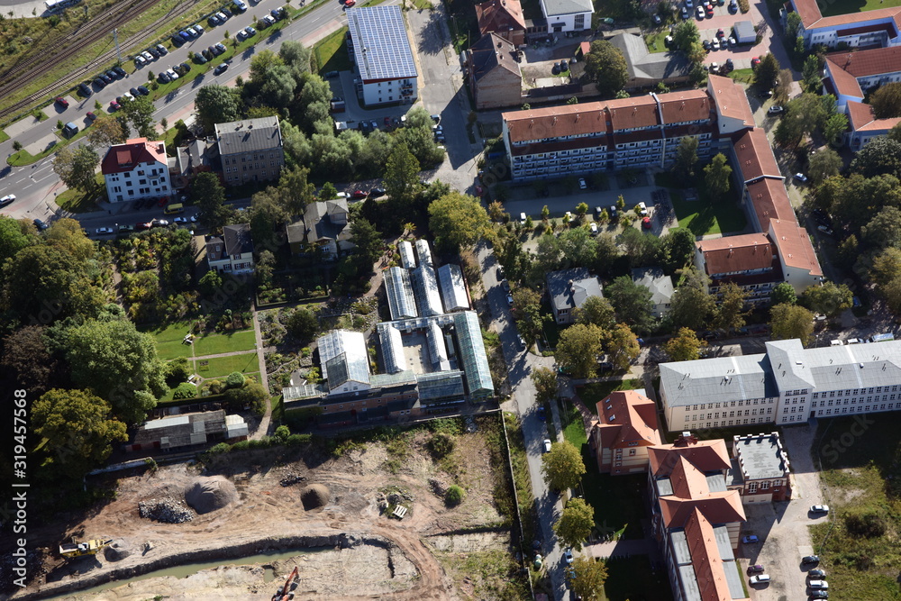 Greifswald, Universität und hist. botanischer Garten