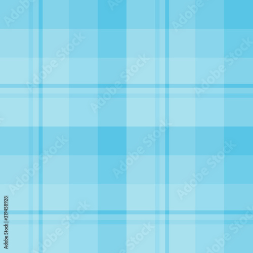 Seamless pattern in excellent light blue colors for plaid, fabric, textile, clothes, tablecloth and other things. Vector image.