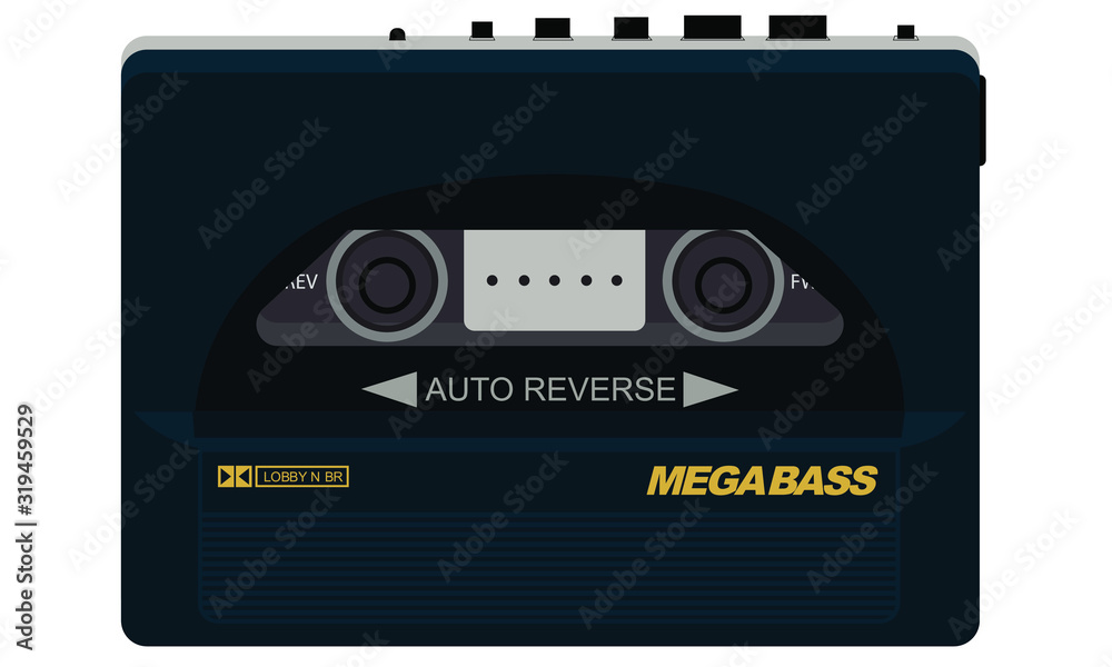 Obraz premium WALKMAN AUDIOCASSETTE