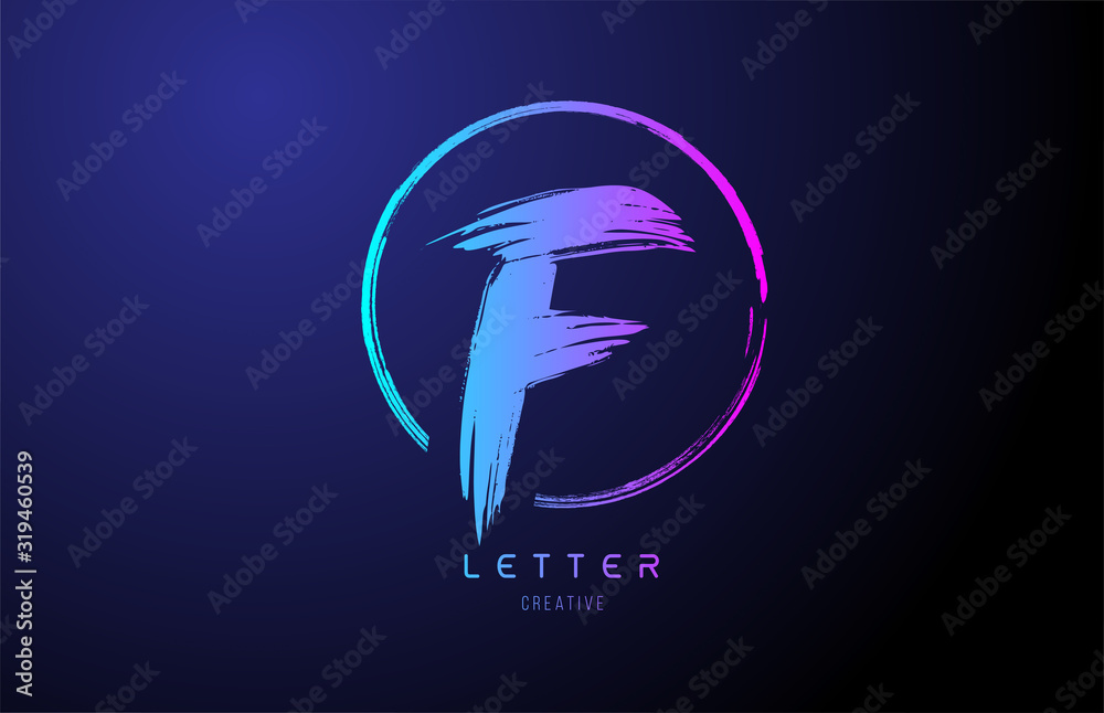 FX F X Grunge Letter Logo With Purple Vibrant Colors Design. Creative  Grunge Vintage Letters Vector Logo Illustration. Royalty Free SVG,  Cliparts, Vectors, and Stock Illustration. Image 101046059.