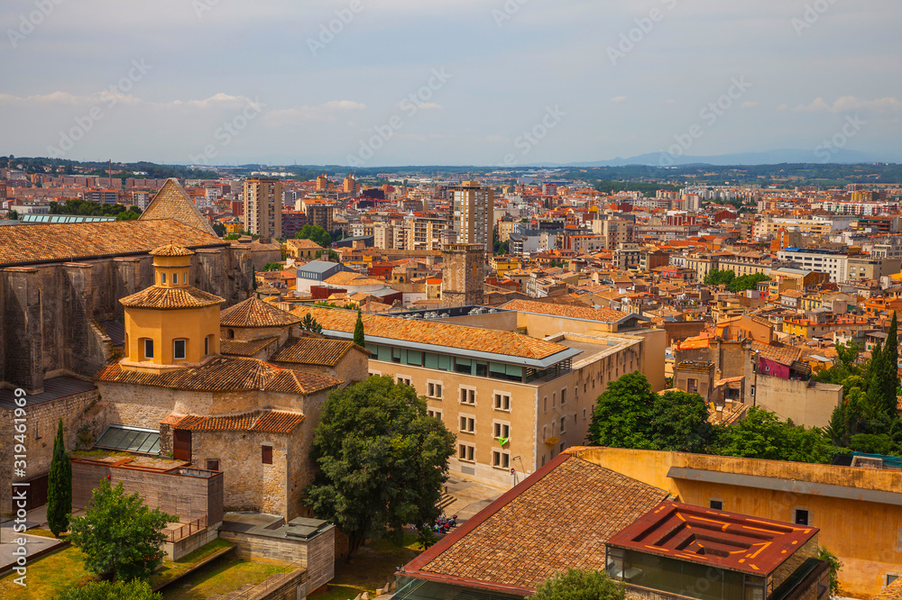 Fototapeta premium Girona city in Catalonia, Spain