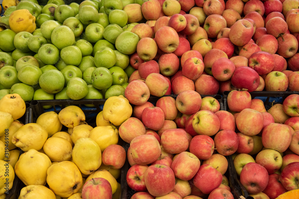 fresh fruits in the market fresh fruits in the market