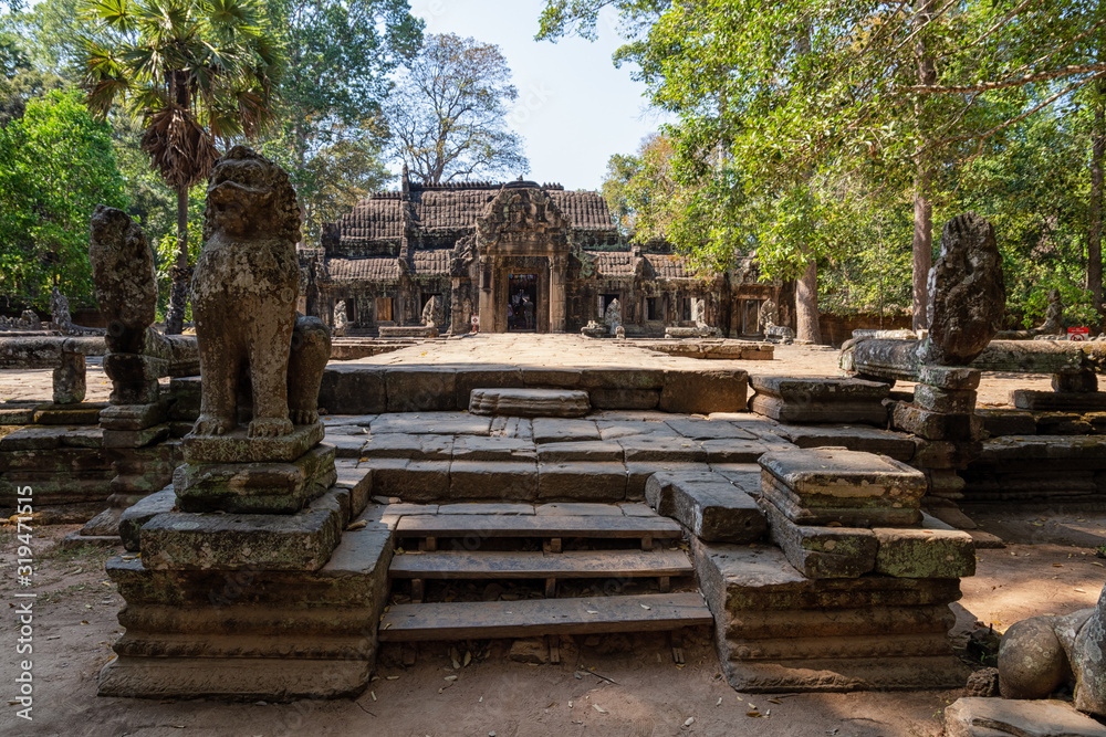 Fototapeta premium Die Tempelanlage Banteay Kdei in Kambodscha