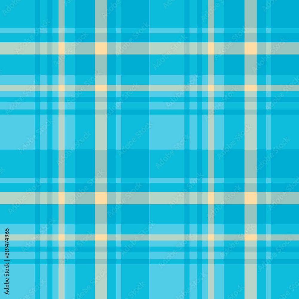 Seamless pattern in excellent light and dark blue and yellow colors for plaid, fabric, textile, clothes, tablecloth and other things. Vector image. Seamless pattern in excellent light and dark blue and yellow colors for plaid, fabric, textile, clothes, tablecloth and other things. Vector image.