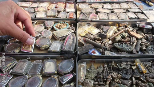 Sacred object of buddha in thailand