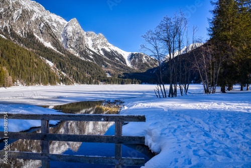 Valley and lake