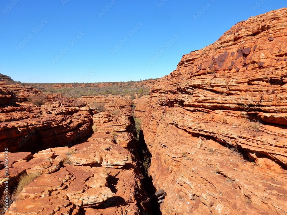 Australia – Fenditura del Kings Canyon