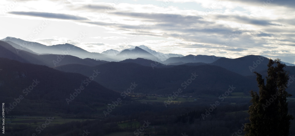 Obraz premium Montagnes