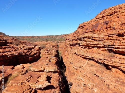 Australia – Fenditura del Kings Canyon photo