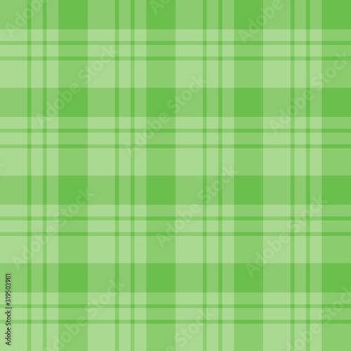 Seamless pattern in stylish green colors for plaid, fabric, textile, clothes, tablecloth and other things. Vector image.