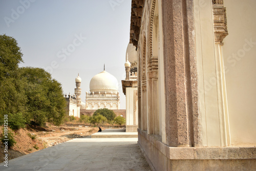 7 Tombs of Hyderabad, India Sultan Quli Qutb Mulk's tomb was built in 1543. photo