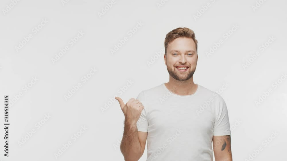 Expressive young man over vibrant background. Studio portrait of handsome person. Expressive young man over vibrant background. Studio portrait of handsome person.