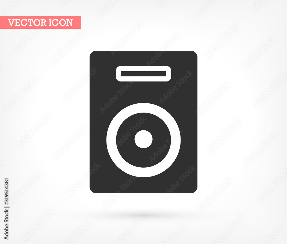 Loudspeaker vector icon , lorem ipsum Flat design Loudspeaker vector icon , lorem ipsum Flat design
