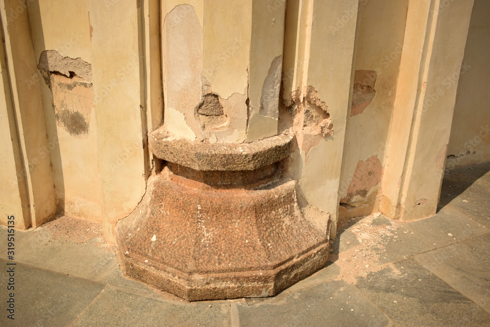 Old Classic Ancient Ruined Architecture of seven tombs Old Classic Ancient Ruined Architecture of seven tombs