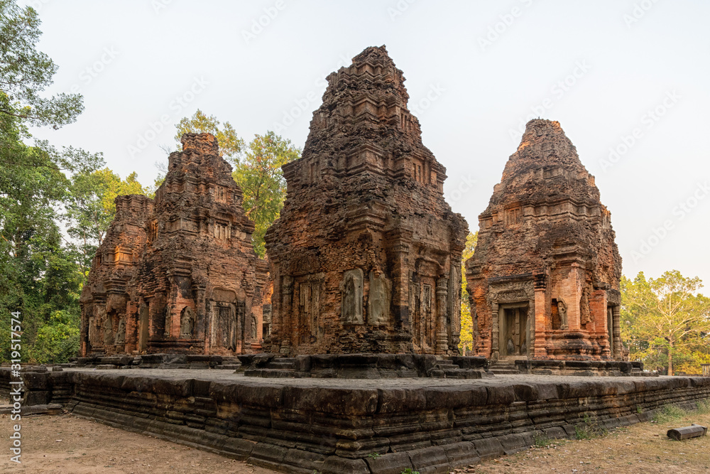 Die Tempelanlage Preah Ko in Kambodscha
