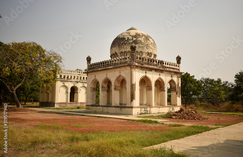 Seven Tombs of Hyderabad, India Sultan Quli Qutb Mulk's tomb was built in 1543