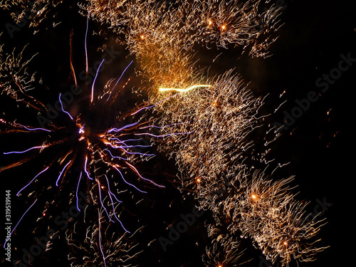 Start ins neue Jahr mit einem Feuerwerk photo