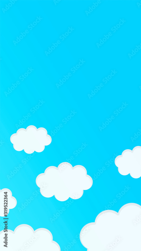 abstract background with white clouds abstract background with white clouds