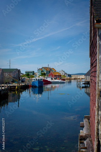 Spiegelglatter Ozean, Peggy's Cove, Canada