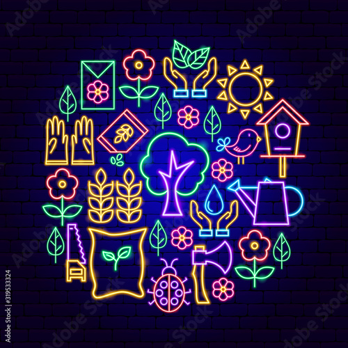 Garden Neon Concept