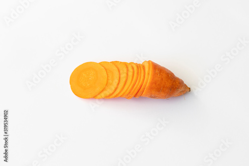 carrot ugly white background, vegetable, vegetarian, copy space