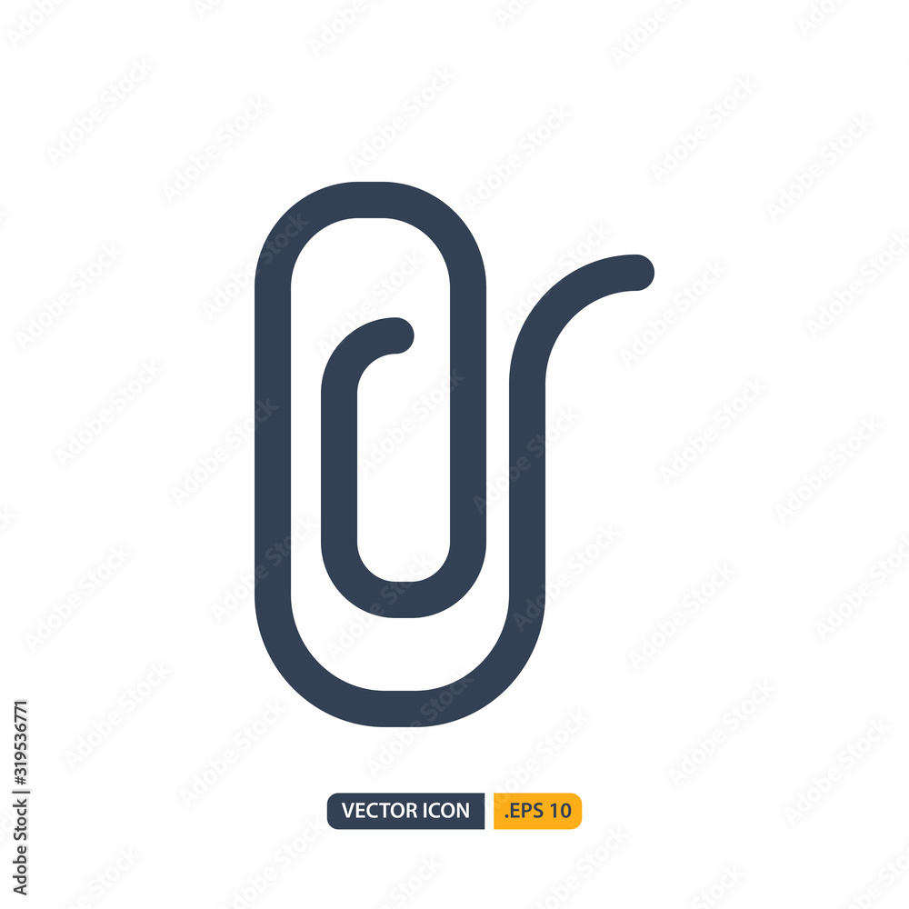 paperclip icon in Glyph style isolated on white background. for your web site design, logo, app, UI. Vector graphics illustration and editable stroke. EPS 10. paperclip icon in Glyph style isolated on white background. for your web site design, logo, app, UI. Vector graphics illustration and editable stroke. EPS 10.