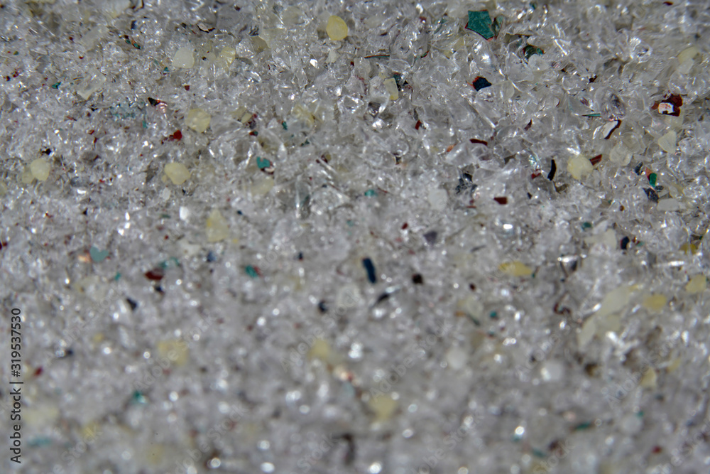 Sand photographed in the studio with color foils before the flash Sand photographed in the studio with color foils before the flash