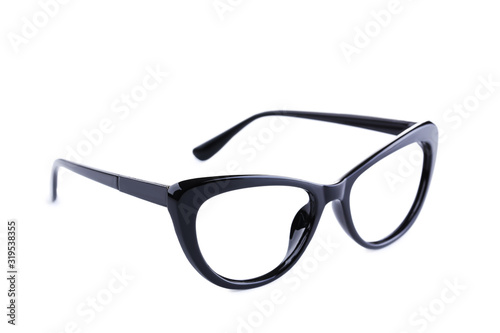 Eye glasses isolated on white background