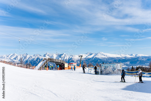 Winter Ski Freestyle