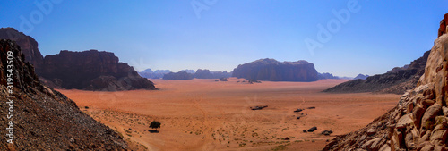 Wadi Rum Desert Panorama