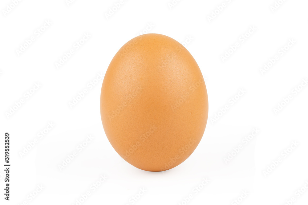 chicken egg isolated on white background with clipping path. chicken egg isolated on white background with clipping path.