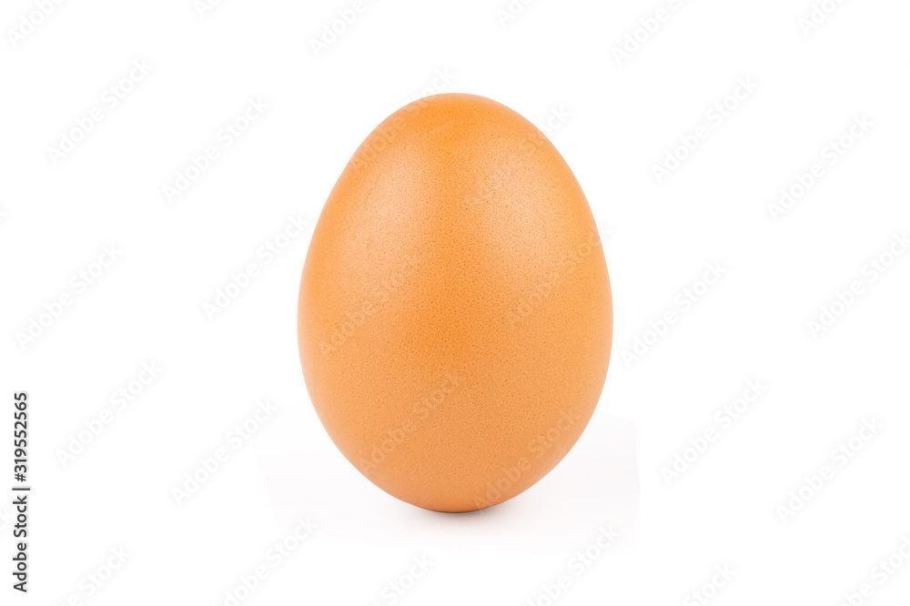 chicken egg isolated on white background with clipping path. chicken egg isolated on white background with clipping path.