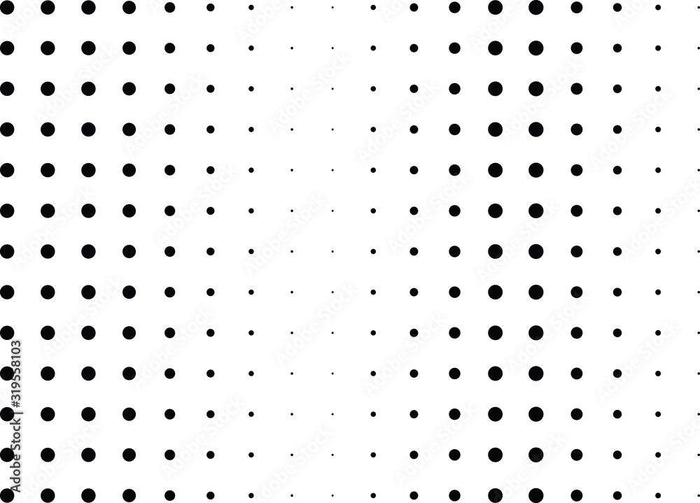 Abstract halftone dotted background. Monochrome pattern with dot and circles. Vector modern futuristic texture for posters, sites, business cards, cover postcards, interior design, labels, stickers. Abstract halftone dotted background. Monochrome pattern with dot and circles. Vector modern futuristic texture for posters, sites, business cards, cover postcards, interior design, labels, stickers.